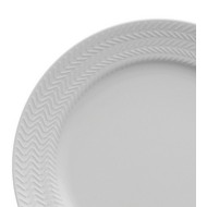Prato Para Sobremesa 20,5cm Chevron Porcelana Germer